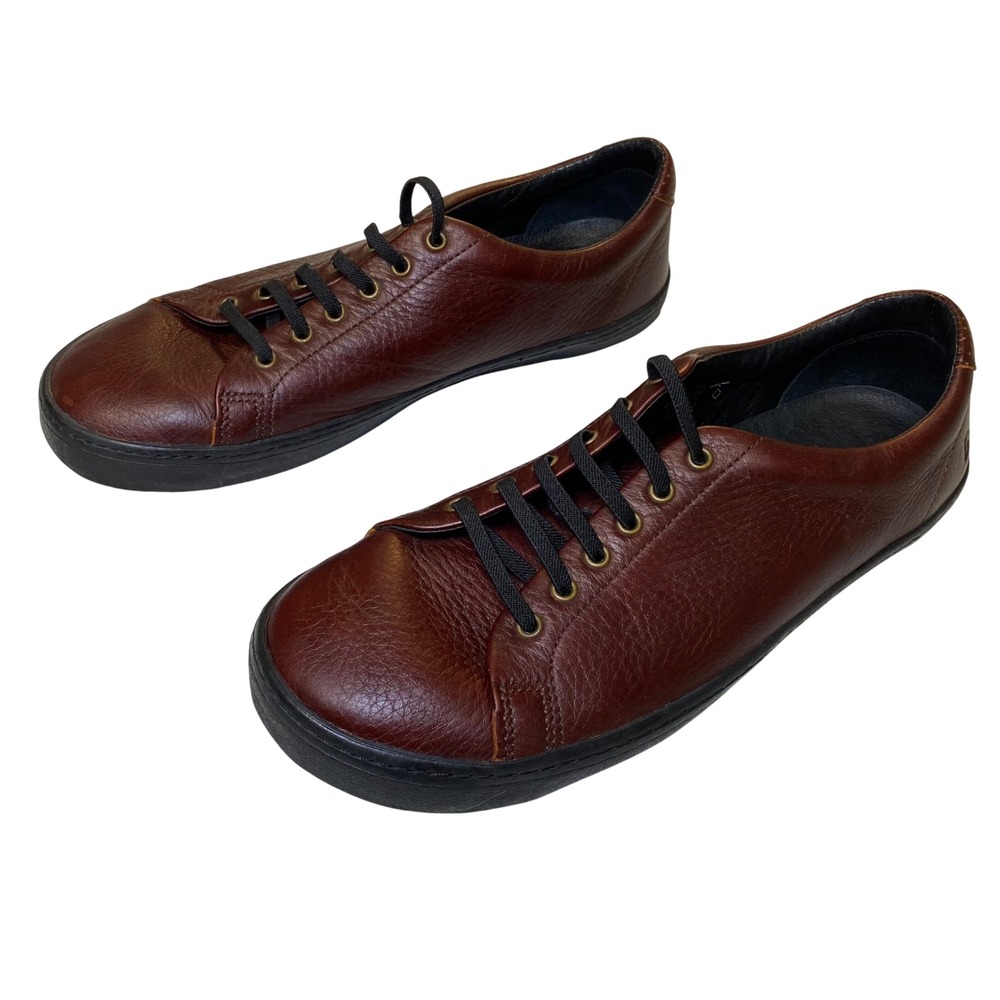 Birchbury Bramfords Minimalist Leather Sneakers Men's US 11 EU 43 Brown